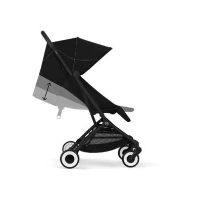 Orfeo kinderwagen zwart