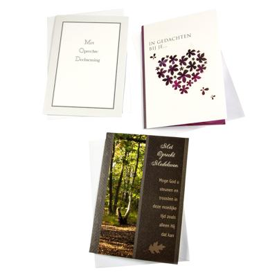 Wenskaart paperclip navulset deelneming 12 kaarten