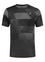 Rogelli Geometric T-Shirt Hardloop shirt Heren S - thumbnail