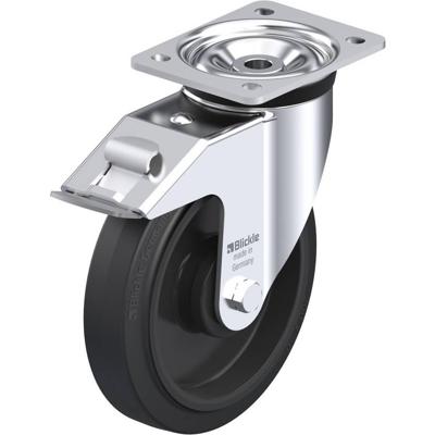 Blickle LK-POEV 200KA-FI Zwenkwiel met rem Wieldiameter: 200 mm Draagvermogen (max.): 500 kg 1 stuk(s)