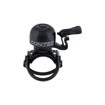 CONTEC mini fietsbel "mini bing" ct bell mini bing black / grey