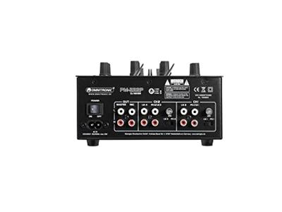 Omnitronic PM-222P 2-kanaals dj-mixer met Bluetooth en MP3 speler - thumbnail