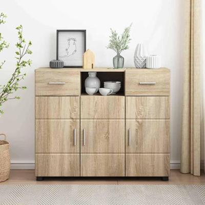 Dressoir met lade Sonoma eiken 88.5 x 30.5 x 73 cm Bewerkt hout Dressoir met lade Sonoma eiken 88.5 x 30.5 x 73 cm Bewerkt hout