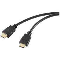 SpeaKa Professional SP-10481284 HDMI-kabel HDMI Aansluitkabel HDMI-A-stekker, HDMI-A-stekker 1.00 m Zwart 8K UHD, PVC-mantel - thumbnail