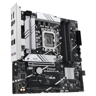 Asustek Computer PRIME B760M-PLUS Moederbord Socket Intel LGA 1700 Vormfactor Micro-ATX Moederbord chipset Intel® B760 - thumbnail