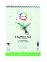 Tekenblok qrea a5 24vel 160gr spiraal - thumbnail