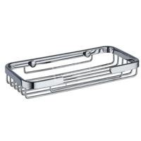 Wiesbaden Domo draad-fles-spons houder recht chroom - thumbnail