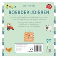 Rebo Publishers Kartonboek press-outs - boerderijdieren - thumbnail