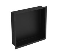 Plieger Inbox inbouwnis met flens 30x30x7.5cm waterproof zwart 4330047 - thumbnail