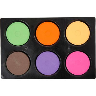 Colortime Waterverf, h: 16 mm, d 44 mm, extra kleuren, 1 doos
