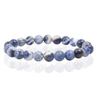 Natuursteen Armband met 8mm Kralen Memphis - Sodalite - thumbnail