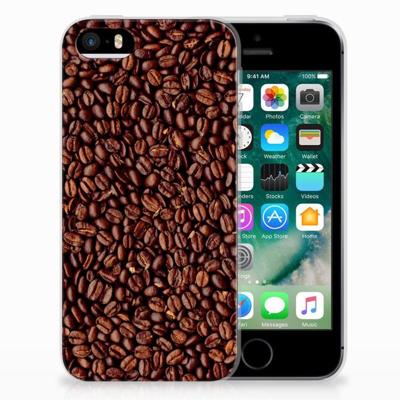 Apple iPhone SE | 5S | Siliconen Case | Koffiebonen Apple iPhone SE | 5S | Siliconen Case | Koffiebonen