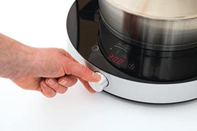 Fritel IP1266 Inductiekookplaat 2000W Zwart/Zilver Fritel IP1266 Inductiekookplaat 2000W Zwart/Zilver