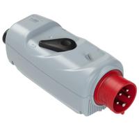 PCE 54715530 CEE-motorbeschermingsstekker 16 A 5-polig 400 V 1 stuk(s) - thumbnail