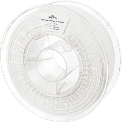 Spectrum Filaments 80195 PLA Tough Filament Tough PLA Slagvast 1.75 mm 1000 g Polar White, Polar-wit, Wit 1 stuk(s) Spectrum Filaments 80195 PLA Tough Filament Tough PLA Slagvast 1.75 mm 1000 g Polar White, Polar-wit, Wit 1 stuk(s)
