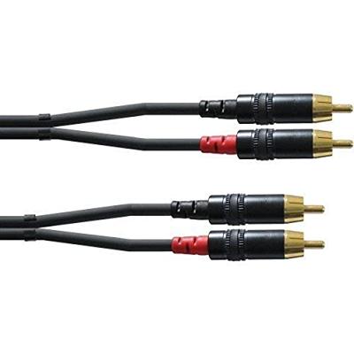 Cordial CFU 1.5 CC Rean stereo RCA tulpkabel 1,5m