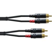 Cordial CFU 1.5 CC Rean stereo RCA tulpkabel 1,5m - thumbnail