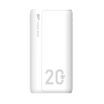 SILICON POWER QS15 Powerbank Externe batterij 20000 mAh 2x USB QC 3.0 1x USB-C PD (SP20KMAPBKQS150W) Wit