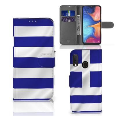 Samsung Galaxy A20e | Bookstyle Case | Griekenland Samsung Galaxy A20e | Bookstyle Case | Griekenland