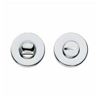 Intersteel Rozet met toilet-/badkamersluiting verdekt 50x8mm - chroom - thumbnail