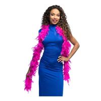 Boland Boa fuchsia roze 180cm - thumbnail