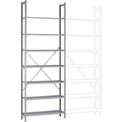 Manuflex RA3171.9006 Magazijnstelling basismodule (b x h x d) 1250 x 3000 x 700 mm Staalbodem Manuflex RA3171.9006 Magazijnstelling basismodule (b x h x d) 1250 x 3000 x 700 mm Staalbodem