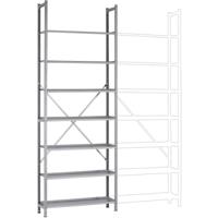 Manuflex RA3171.9006 Magazijnstelling basismodule (b x h x d) 1250 x 3000 x 700 mm Staalbodem - thumbnail