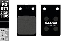 GALFER remblokken "fd071" brake pad fd071 g1054 organic - thumbnail