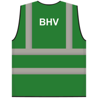 RWS veiligheidsvest BHV groen - RWS veiligheidsvest BHV groen - thumbnail