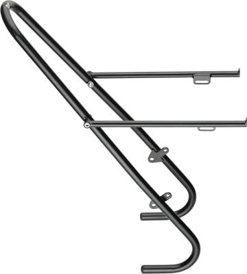 Tubus Tara Bagagedrager 26"-28" Voorkant - Zwart