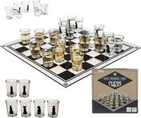 Schaak drankspel met shotglaasjes - thumbnail