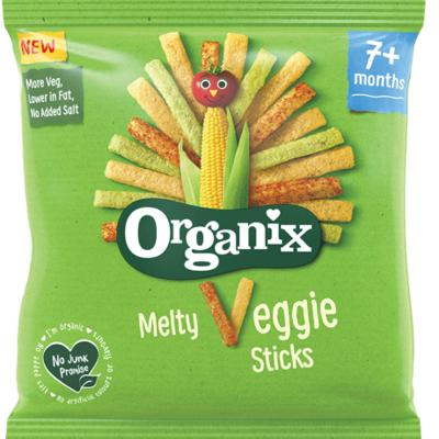 Veggie groente sticks 7 maanden bio
