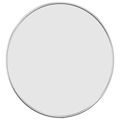 VidaXL Wandspiegel rond ø40 cm zilverkleurig