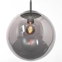 Steinhauer Zwarte glazen hanglampBolique Ø 30cm - 3498ZW - thumbnail