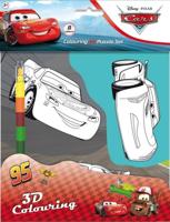 Cars 3D kleuren met 8-kleurige stift - thumbnail