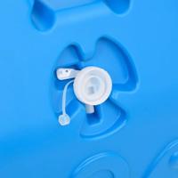 VidaXL Watertank op wielen 25 l blauw - thumbnail