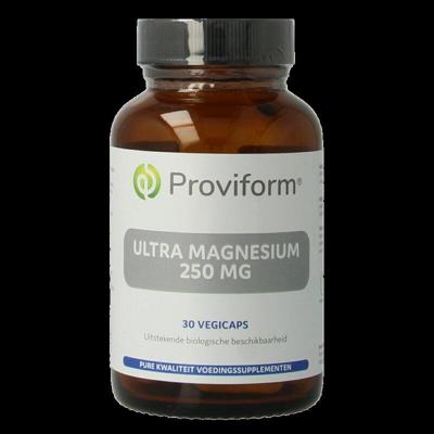 Proviform Magnesium ultra 250mg 30 Vegetarische capsules Proviform Magnesium ultra 250mg 30 Vegetarische capsules
