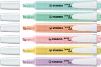 Stabilo Swing Cool Markeerstiften 6 Stuks - thumbnail