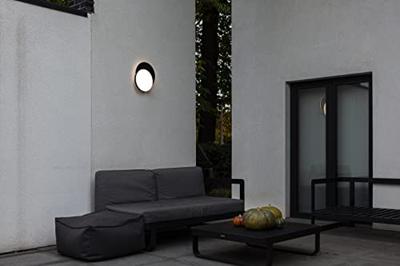 Lutec Unieke wandlampGoleta zwart - 5205801012