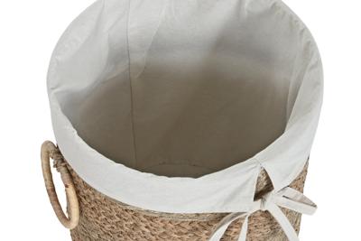 Basket spelset Home ESPRIT Crème Natuurlijk Zeegras (2 Onderdelen)