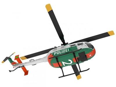 FliteZone Bo105 Polizei RC helikopter RTF