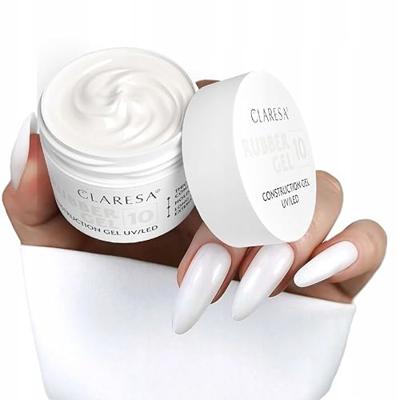 Claresa rubber gel 10 milky white 12gr. Claresa rubber gel 10 milky white 12gr.