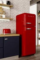 SMEG - Broodrooster - TSF01RDEU Broodrooster 2x2 Rood - thumbnail