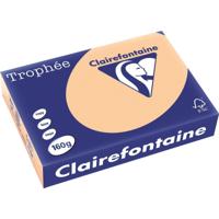 Clairefontaine Trophée Pastel, gekleurd papier, A4, 160 g, 250 vel, abrikoos - thumbnail