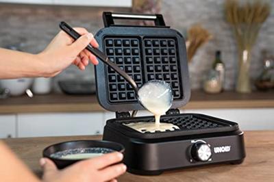 Unold Brüssel Wafelijzer CoolTouch-behuizing Zwart