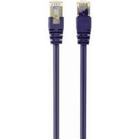S/FTP Cat6A patchkabel LSZH, paars 2 meter - thumbnail