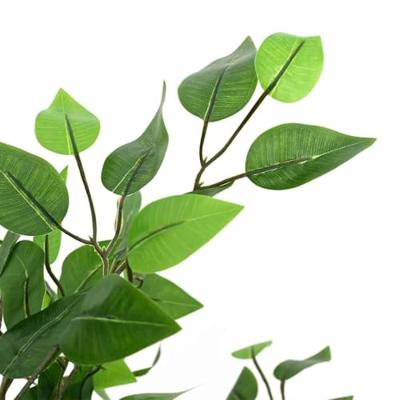 Kunst Ficus plant 788 bladeren 120 cm groen