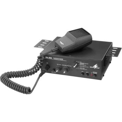 Monacor PA-302 PA-versterker 14 W 1-kanaals