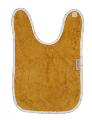 Pericles slabbetje 46 x 33 cm bamboe/polyester oker