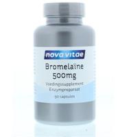 Nova Vitae Bromelaine 500mg Capsules - thumbnail